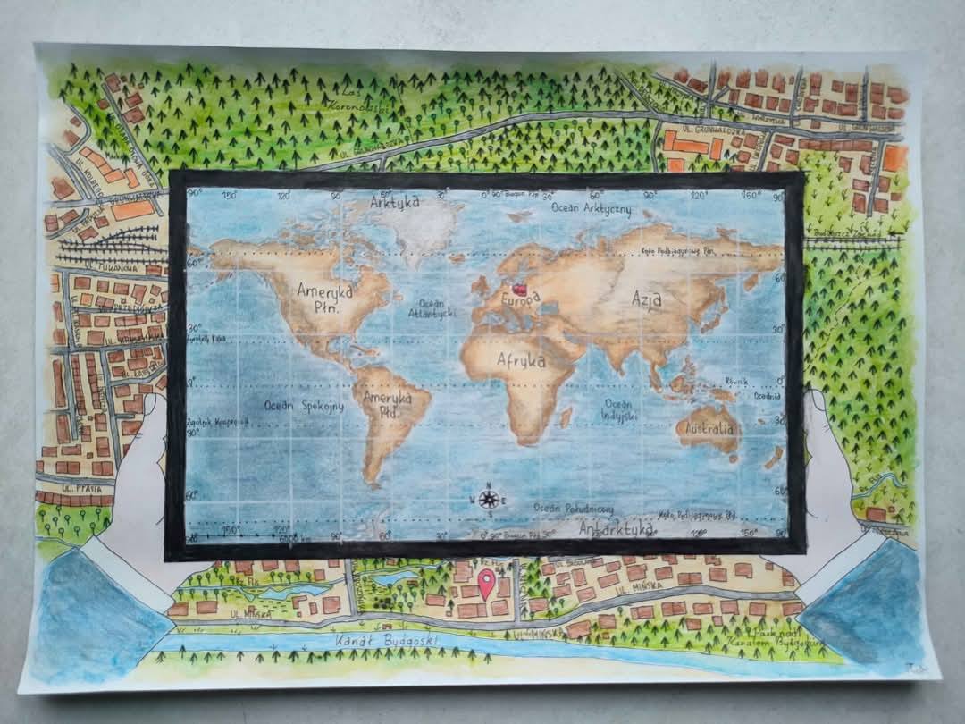 Wyróżnienie w Międzynarodowym Konkursie Kartograficznym