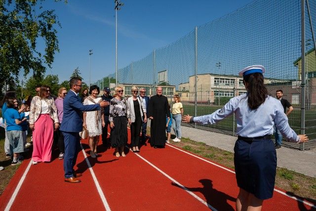 Uroczyste otwarcie Miasteczka rowerowego i bieżni