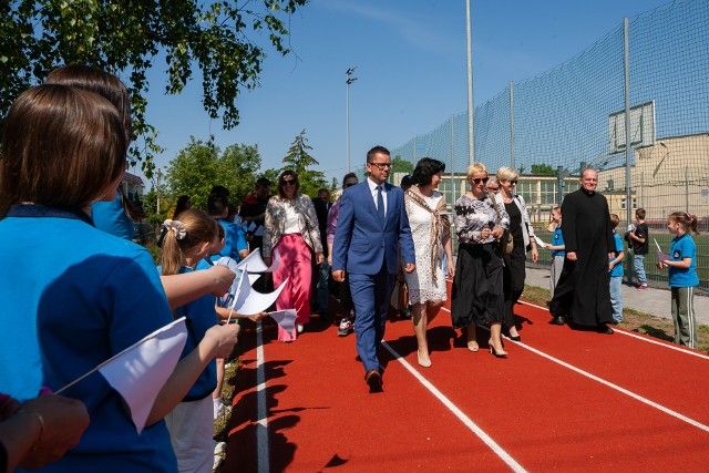 Uroczyste otwarcie Miasteczka rowerowego i bieżni