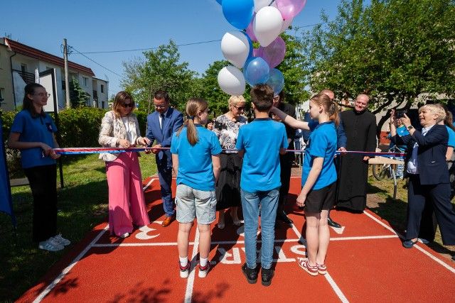 Uroczyste otwarcie Miasteczka rowerowego i bieżni