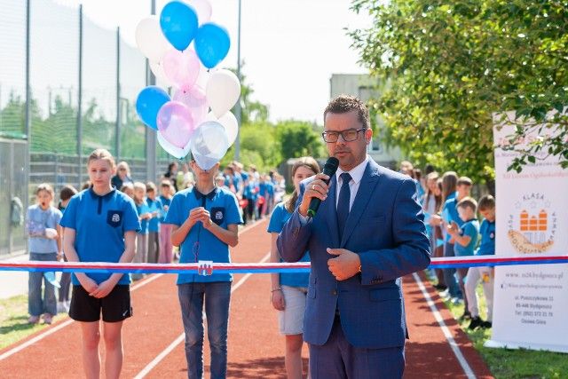 Uroczyste otwarcie Miasteczka rowerowego i bieżni