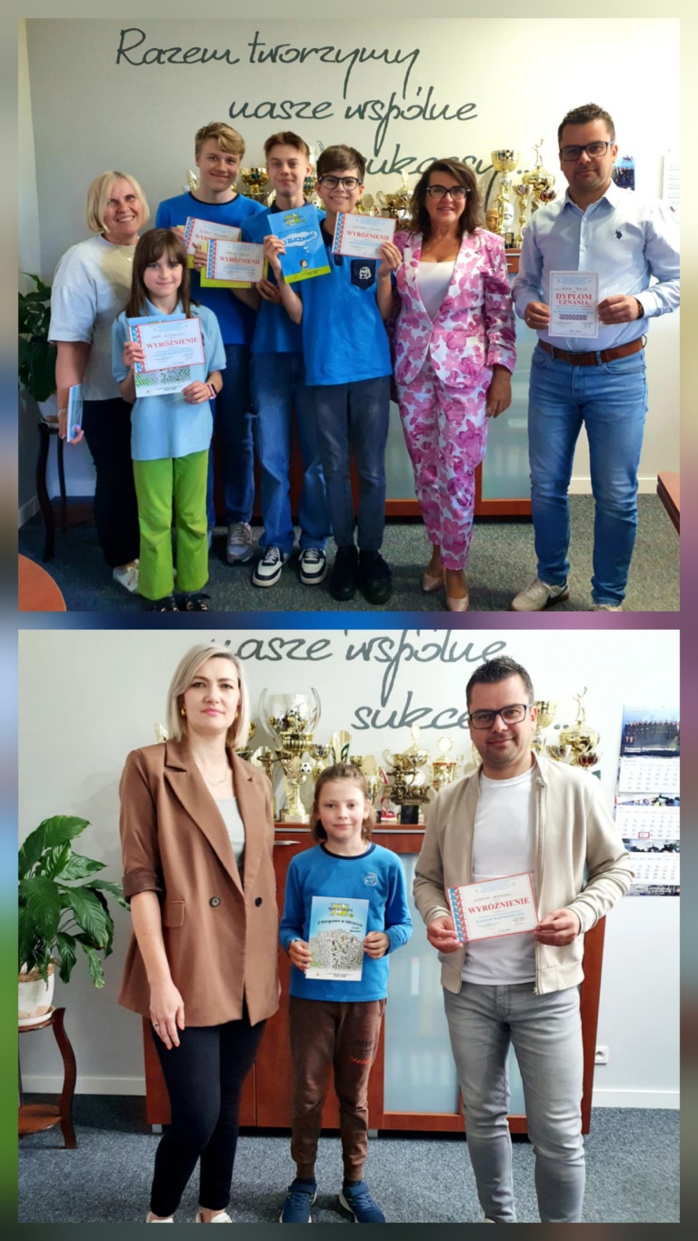 Wyróżnienia w Międzynarodowym Konkursie - Kangur Matematyczny