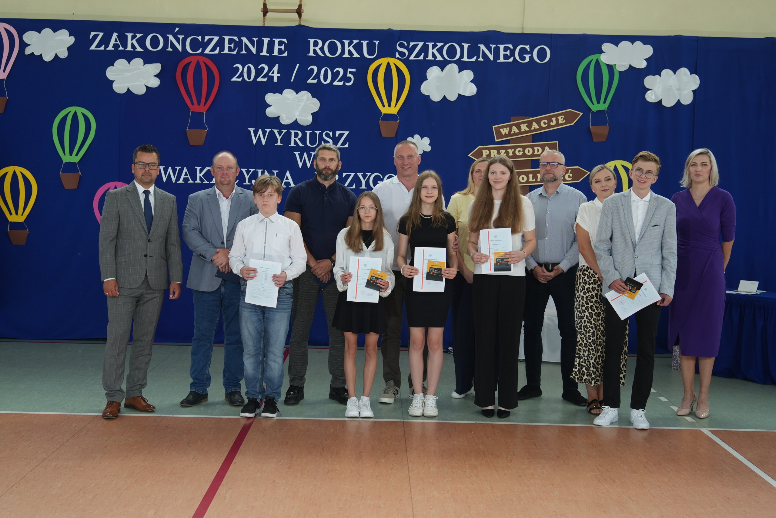 Zakończenie roku szkolnego 2024/2025