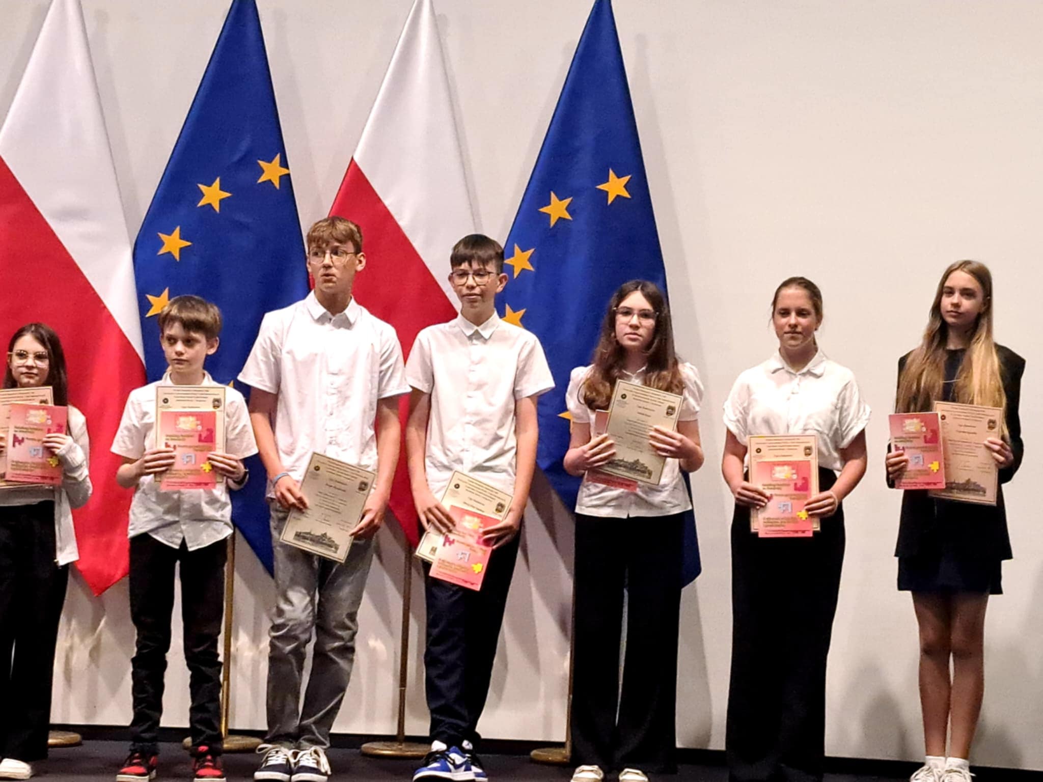 Matematyczne sukcesy uczniów klasy 6a