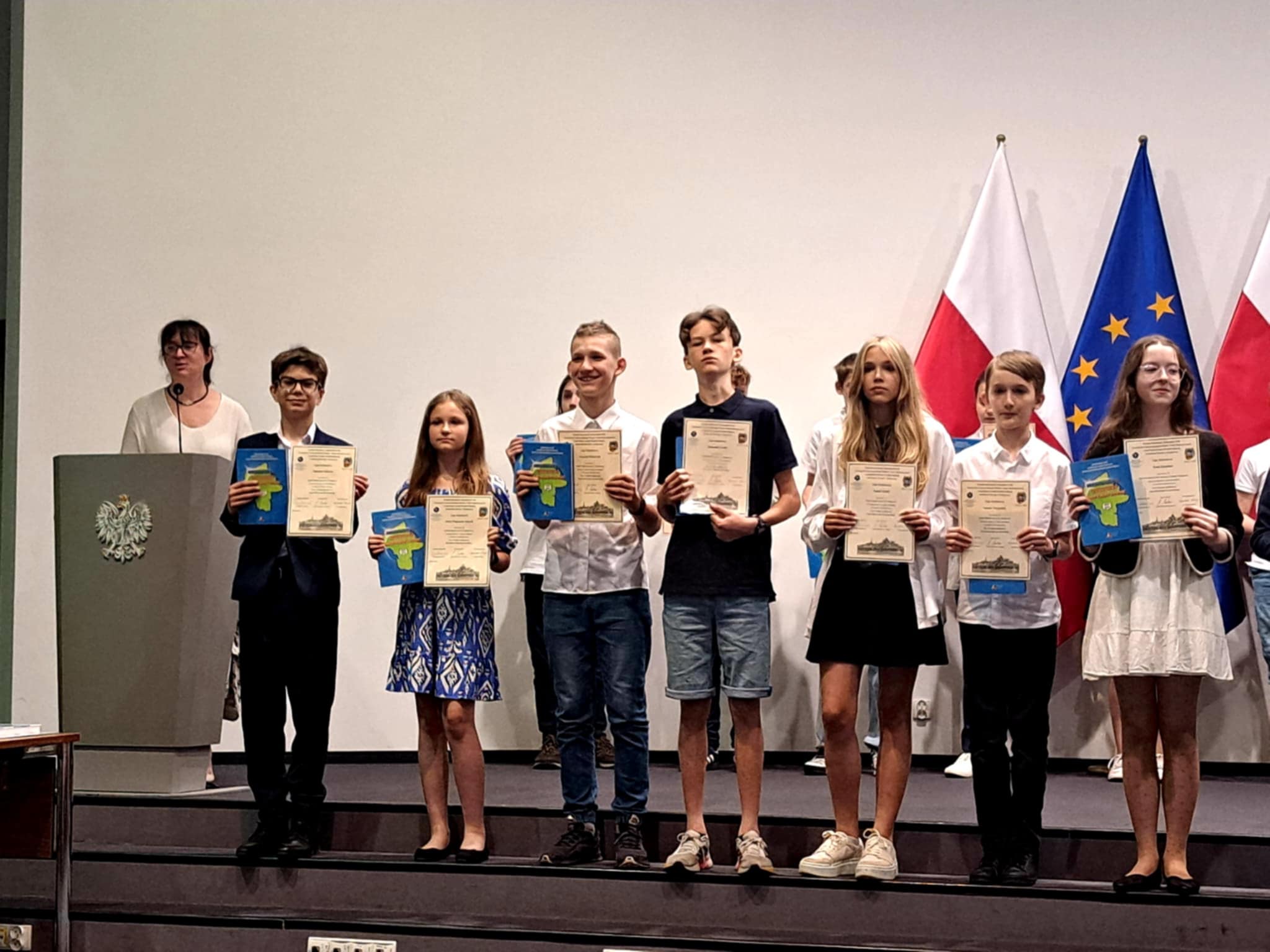 Matematyczne sukcesy uczniów klasy 6a