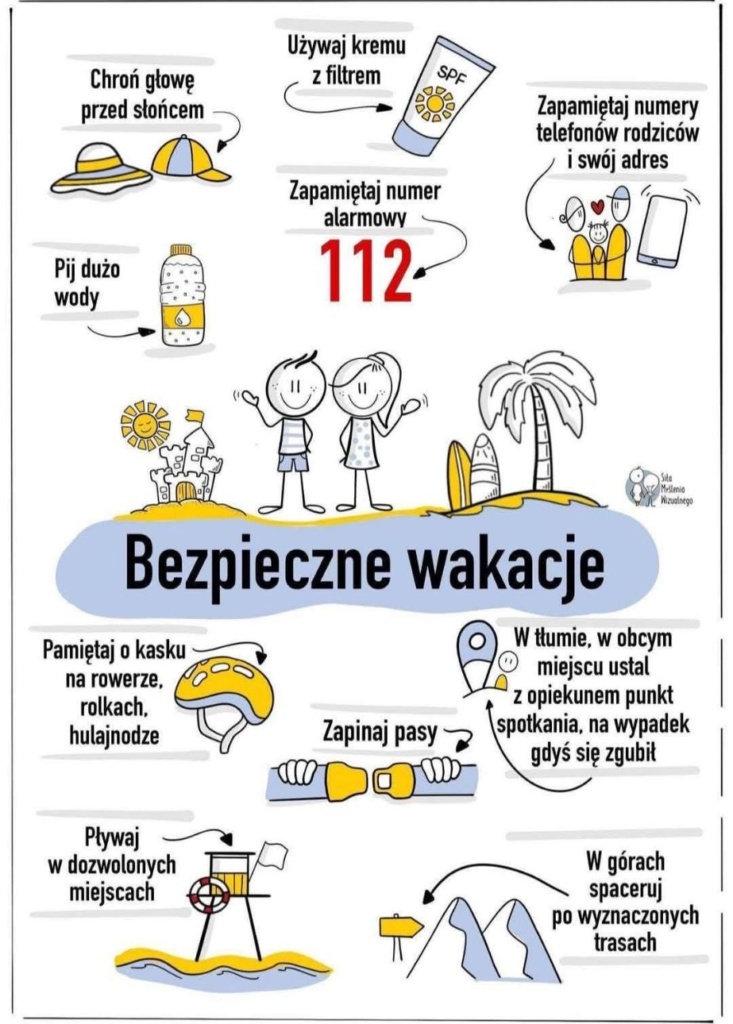 Bezpiecznych wakacji!