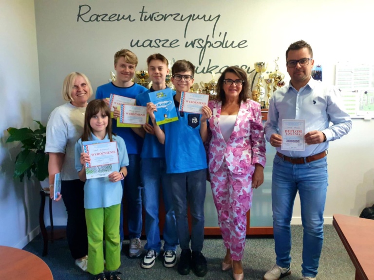 Wyróżnienia w Międzynarodowym Konkursie - Kangur Matematyczny