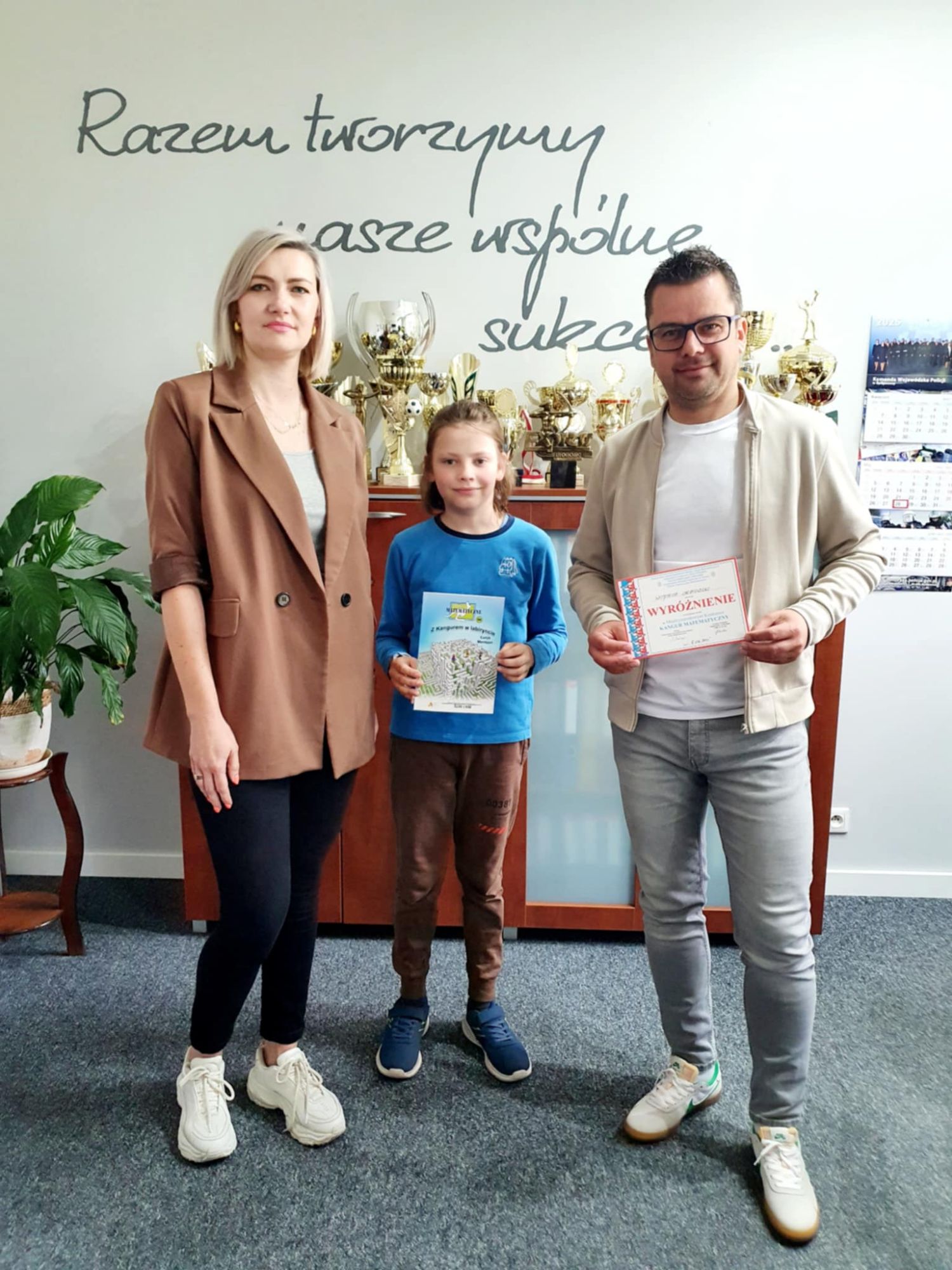 Wyróżnienia w Międzynarodowym Konkursie - Kangur Matematyczny