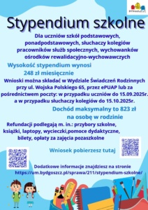 Stypendia szkolne