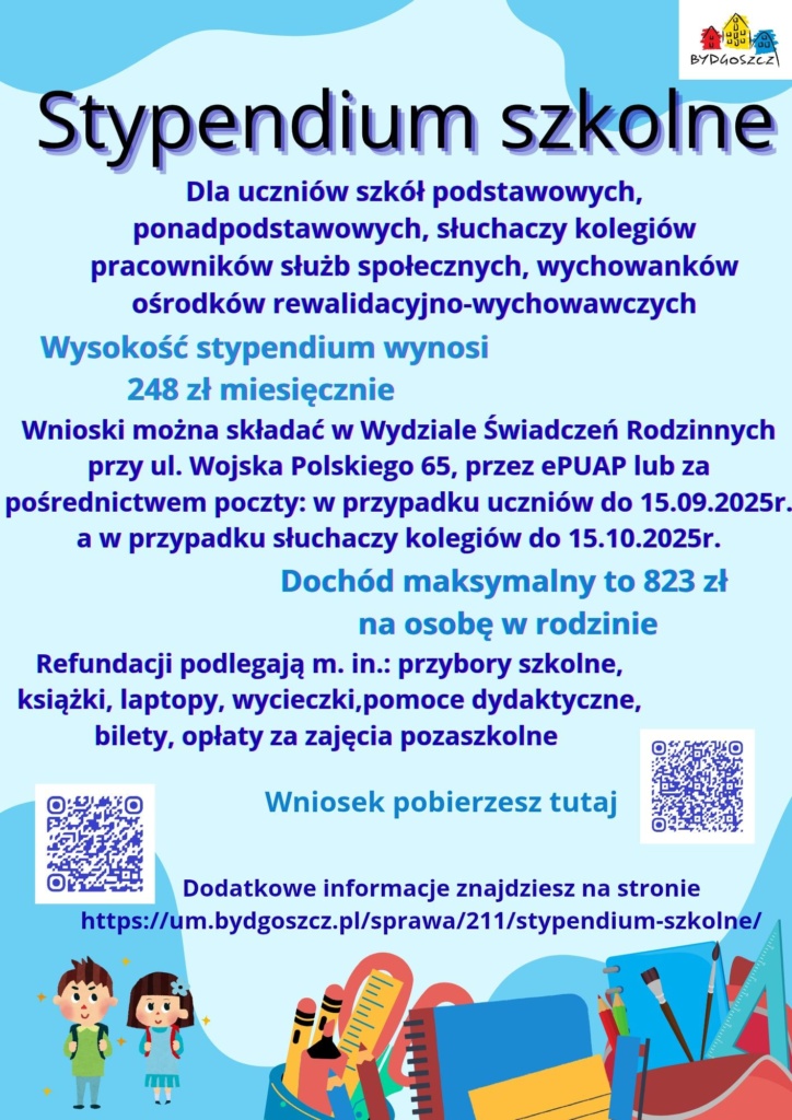 Stypendia szkolne