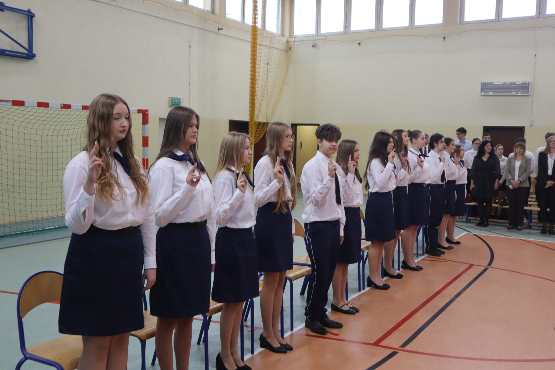 Ślubowanie klas licealnych